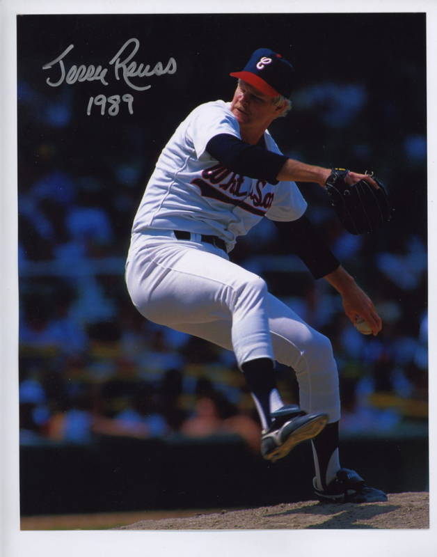 Jerry Reuss Signed Autographed 8 X 10 Photo Poster painting Chicago White Sox