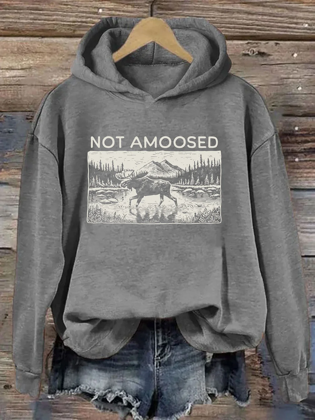Not Amoosed Hoodie
