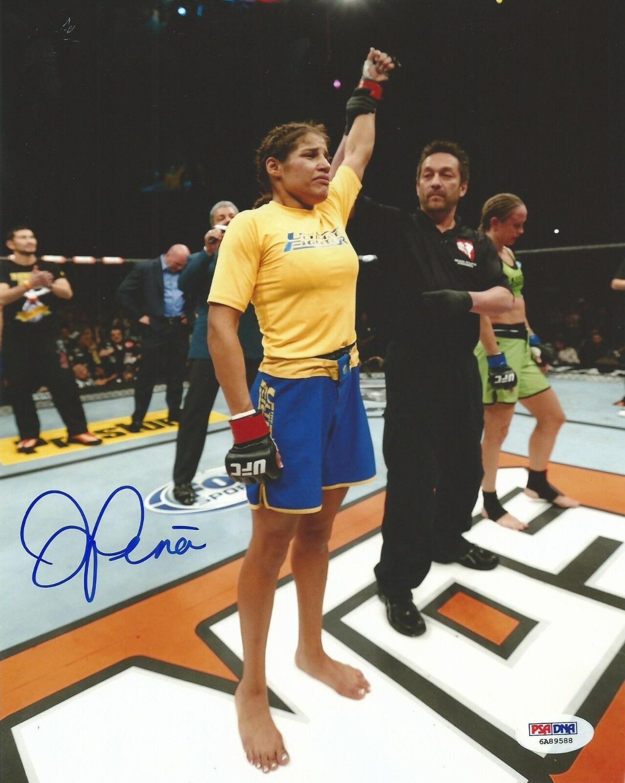 Julianna Pena Signed UFC 8x10 Photo Poster painting PSA/DNA COA TUF The Ultimate Fighter 18 Auto