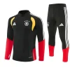 Germany 26-27 1/4 Zip Tracksuit black Chandal