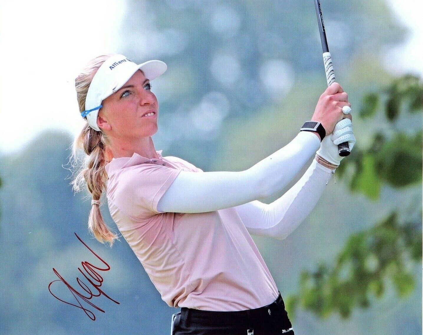 Sophia Popov LPGA signed autographed 8x10 golf Photo Poster painting 2020 Women's Open GERMANY*