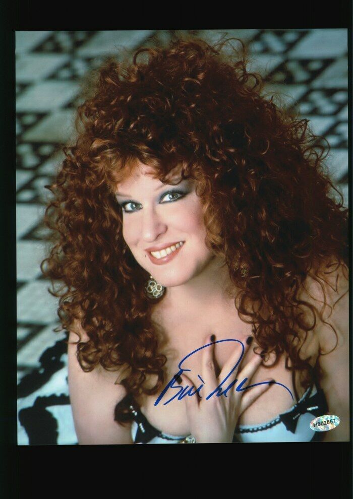 BETTE MIDLER Autographed Original 8x10 Photo Poster painting LOA TTM