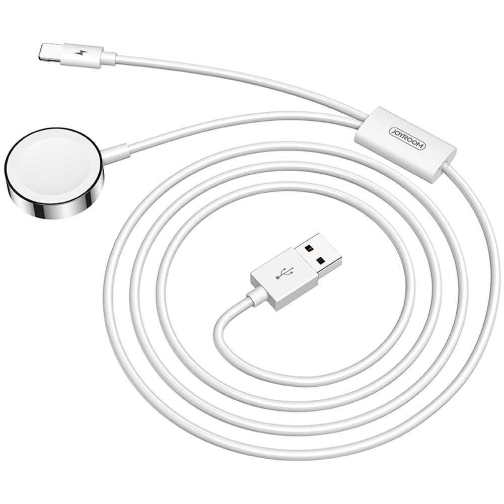 

JOYROOM S-IW002 2 in 1 Phone Charger Magnetic Charging Pad for iWatch 1234, 501 Original