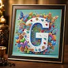Butterfly Flower G 5D Partial Drill DIY Diamond Painting Kit 30*30cm