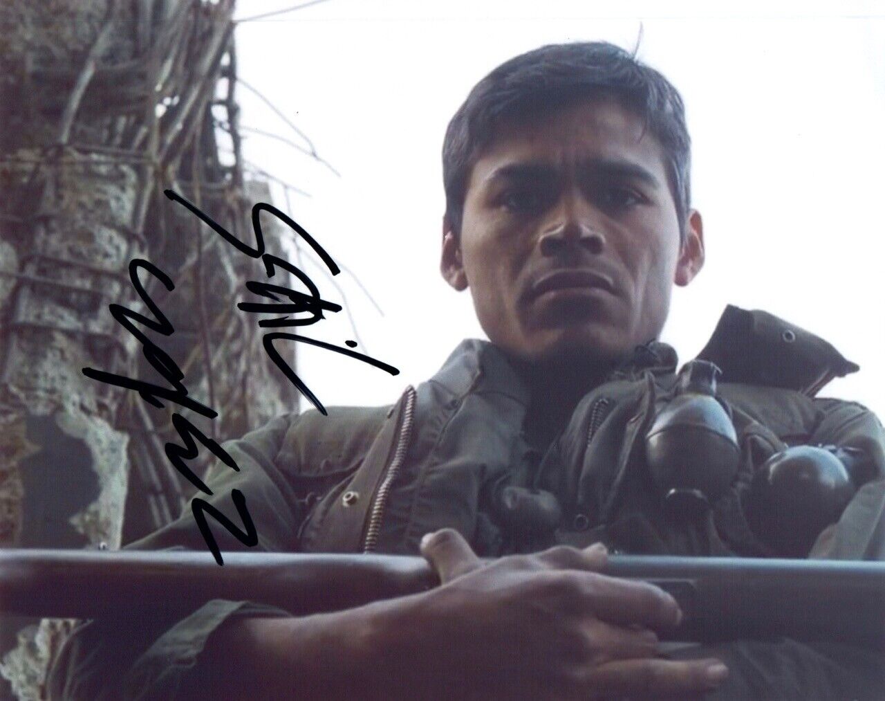 Sal Lopez Signed Autographed 8x10 Photo Poster painting FULL METAL JACKET Actor COA