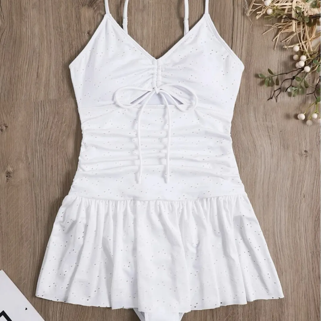 Brownm 2023 New Special Fabric Conjoined Conservative Swimsuit Swimsuit