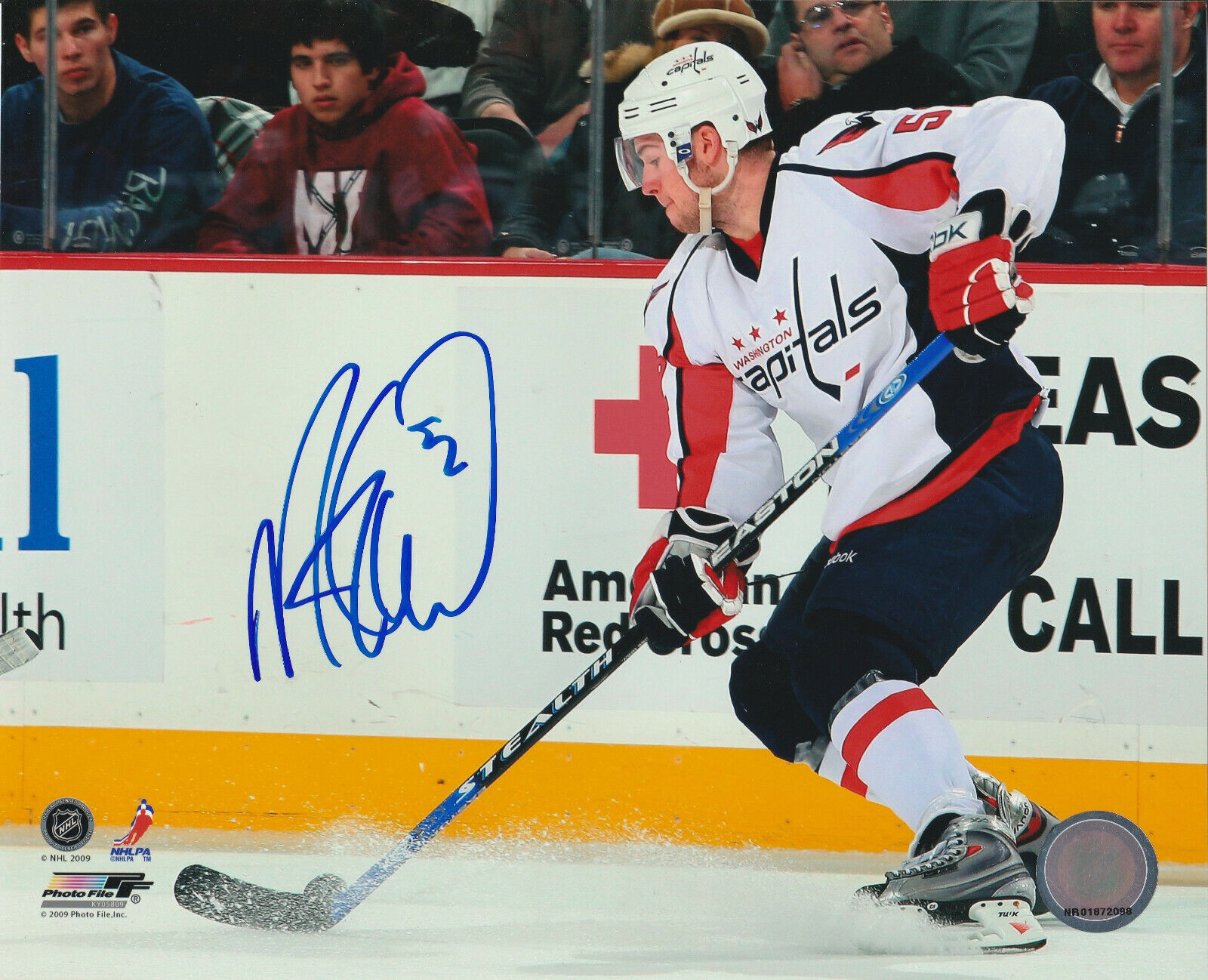 MIKE GREEN SIGNED WASHINGTON CAPITALS 8x10 Photo Poster painting #6 Autograph