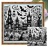 (Multi-Style) Halloween-11CT Stamped Cross Stitch 50*50cm/19.69*19.69in