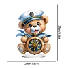Acrylic Sailing Bear - 5D DIY Craft Ornament