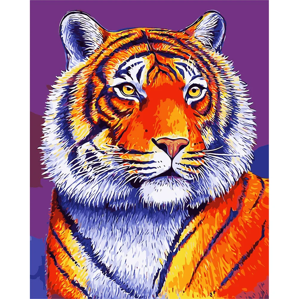 Tigers - Painting By Numbers