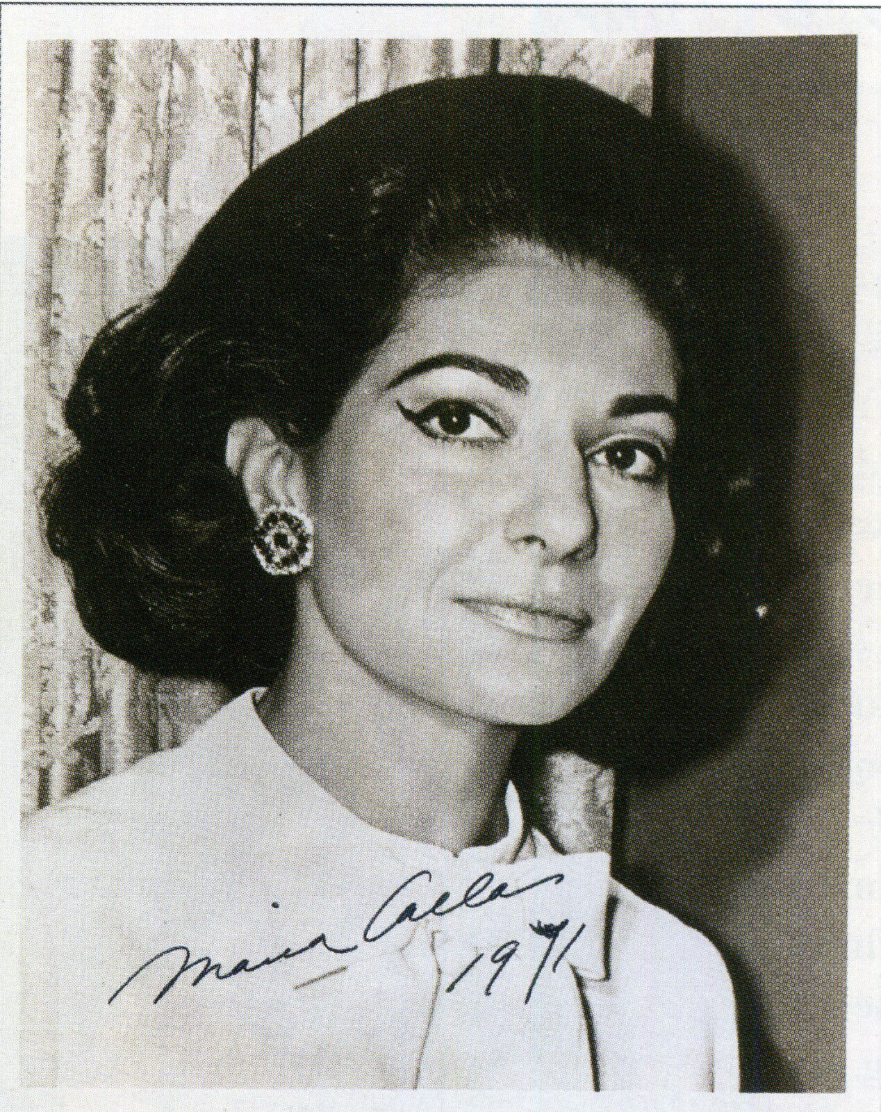 MARIA CALLAS Signed Photo Poster paintinggraph - Classical Opera Singer Vocalist preprint