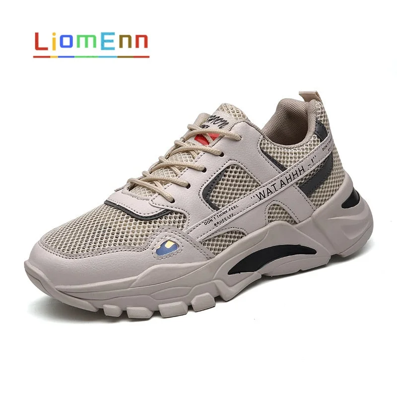 Summer Women's Sneakers Sport Shoes Women 2021 Tennis Running Shoes Breathable White Chunky Sneaker Platform Unisex Plus Size 46