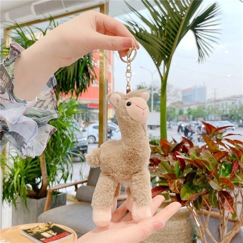 Minimalist Animal Pp Cotton Bag Pendant Keychain
