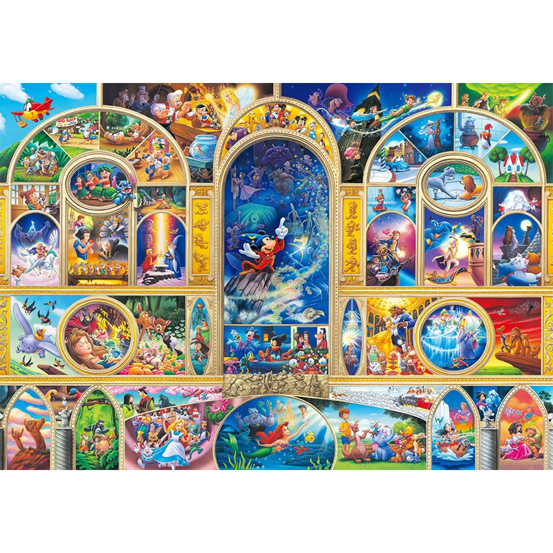 

Disney Family - 11CT Stamped Cross Stitch - 120*84CM (Big Size), 501 Original