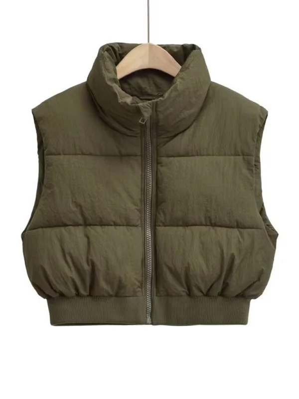New women's street fashion urban casual cotton vest vest Flusfy
