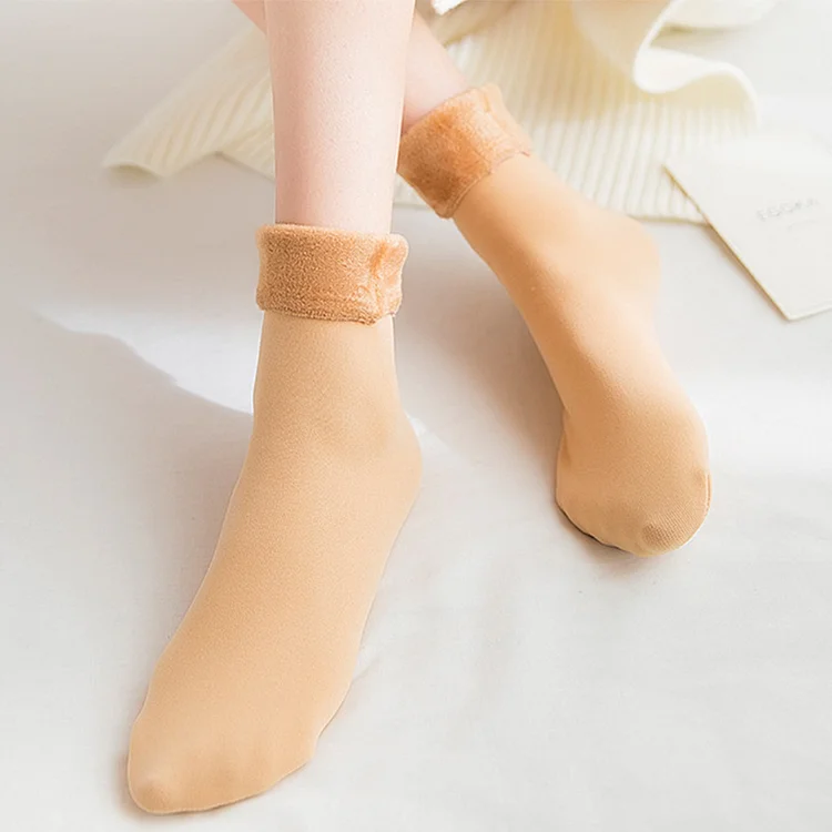 Soft Thick Warm Socks Winter Women Long Stocking