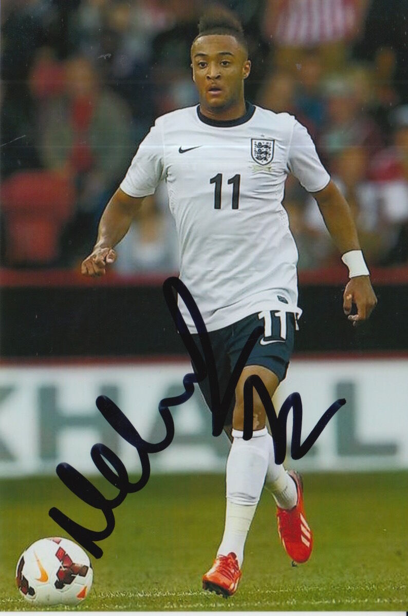 ENGLAND HAND SIGNED NATHAN REDMOND 6X4 Photo Poster painting 1.