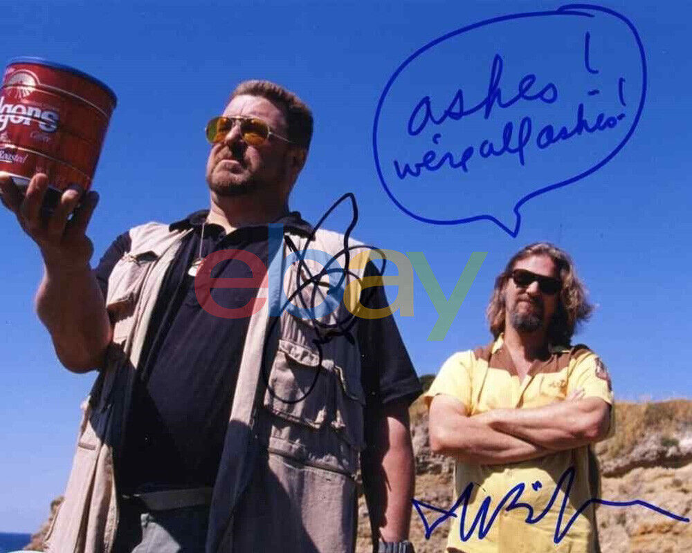 Big Lebowski Bridges Goodman Autographed Signed 8x10 Photo Poster painting reprint