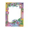 Floral Special Shape Diamond Painting Photo Frame Home Decor Gift(Flower Yellow)