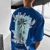 Oversize Palm Paradise Tee by Inlyline