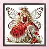 Butterfly Fairy-11CT Stamped Cross Stitch 45*45cm/17.72*17.72in