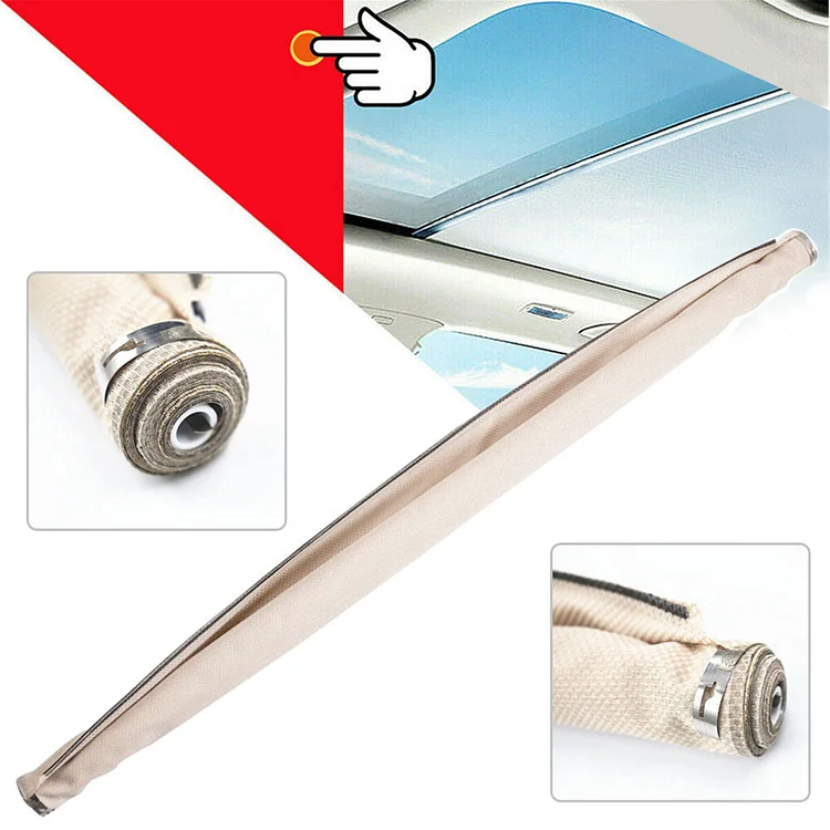 Silscvtt Sunroof Sunshade Corn Replacement for 2008-2017 Sharan Golf Q5 1K9877307B Beige