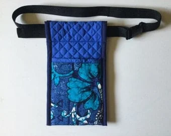 pornhint Pornhint Lomi lomi massage oil holster, Massage lotion bottles holster, Hawaiian massage holster, Hawaiian Tapa Hibiscus Flower print Holster,Blue00