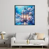 (US Only)Lantern Print Cross Stitch Kit 75x75cm DIY 14CT Egyptian Cotton Embroidery Art