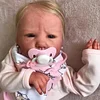 19 Inches Realistic Reborn Toddler Winnie Brown Hair - RBBI-Myrebornbabydoll&reg; Myrebornbabydoll&reg;