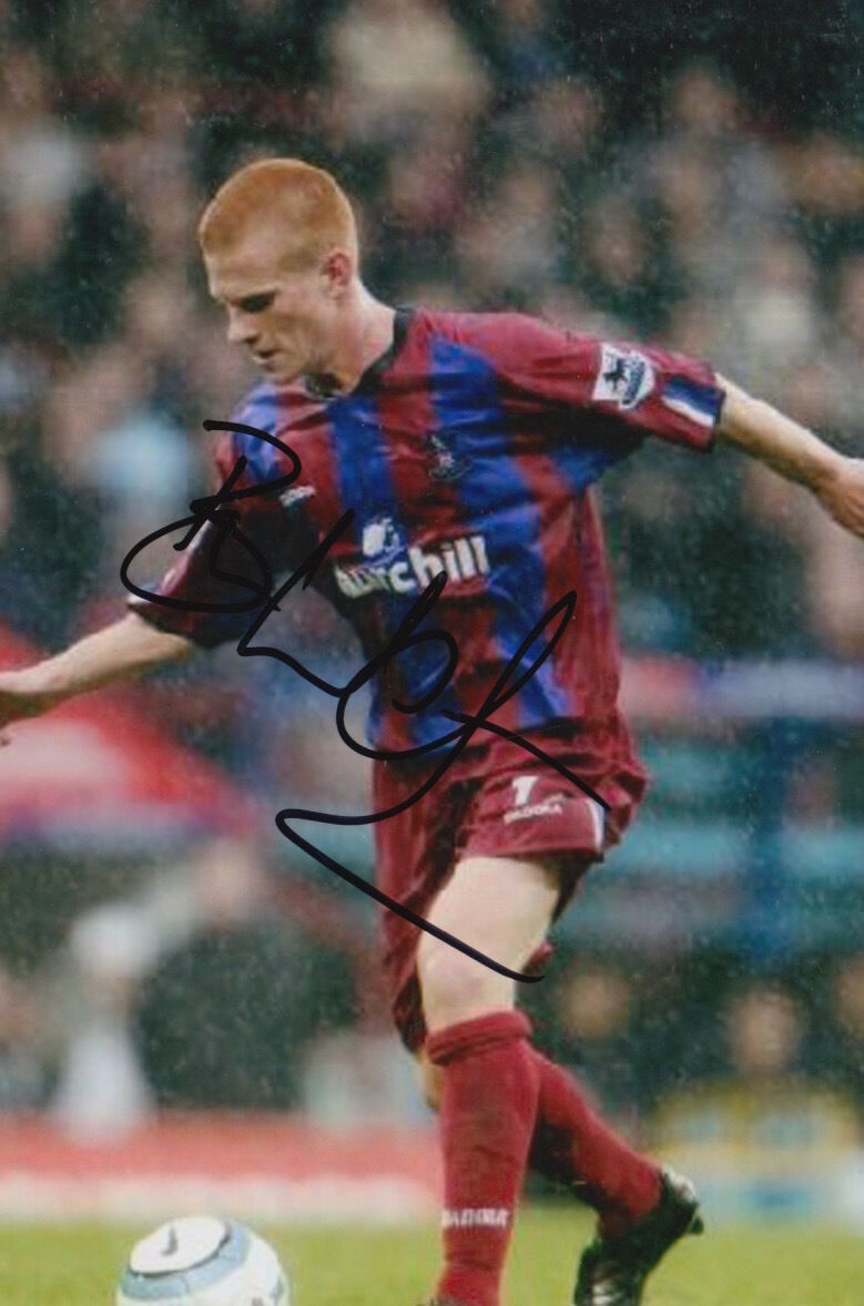 CRYSTAL PALACE HAND SIGNED BEN WATSON 6X4 Photo Poster painting.