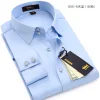 Men's business casual crystal button  shirt