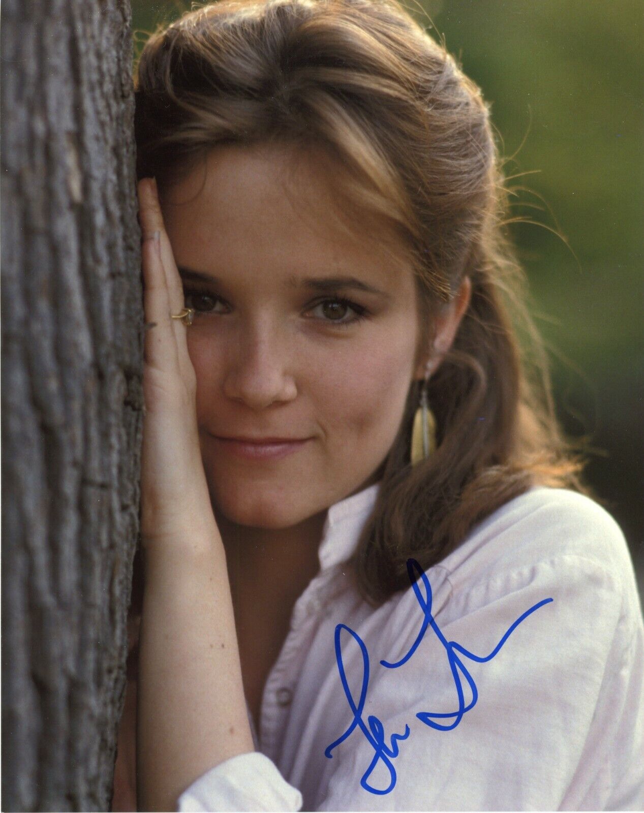 ~ LEA THOMPSON Authentic Hand-Signed Back to the Future -Lorraine