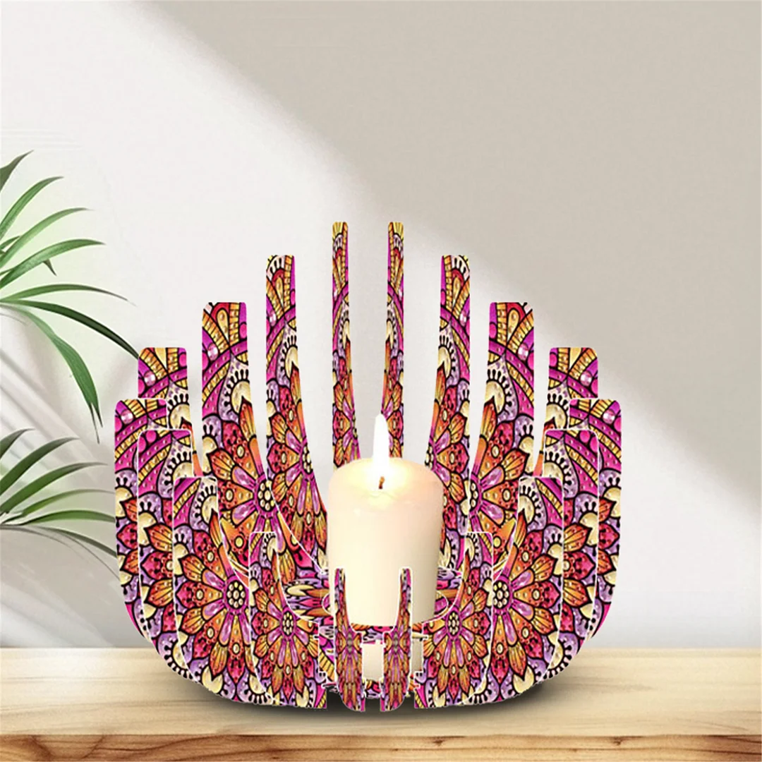 DIY Diamond Art Painting Kits of Candle Holder for Aromatherapy & Home Decor