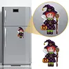Witch DIY Cross Stitch Kit 14CT Thread Art Needlework Fridge Magnets 7x11cm tapestrymarket