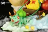Christmas Pikachu & Bulbasaur & Squirtlef  & Charmander - Pokemon Resin Statue - Go Studios [In Stock]