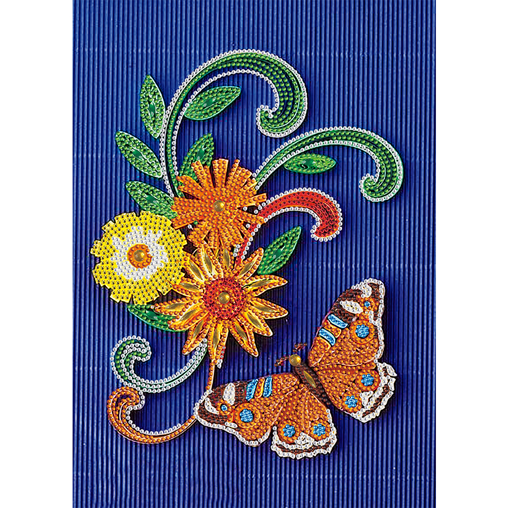 

Flower Quilling Paper - Special Shaped Diamond Painting - 30*40CM, 501 Original