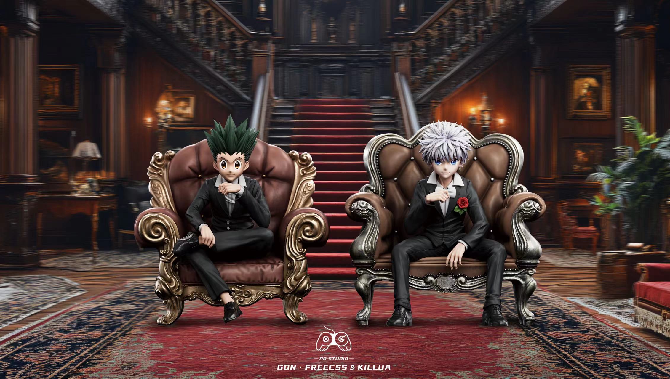 PG Studio - Sofa GON·FREECSS & Killua·Zoldyck Statue(GK)-