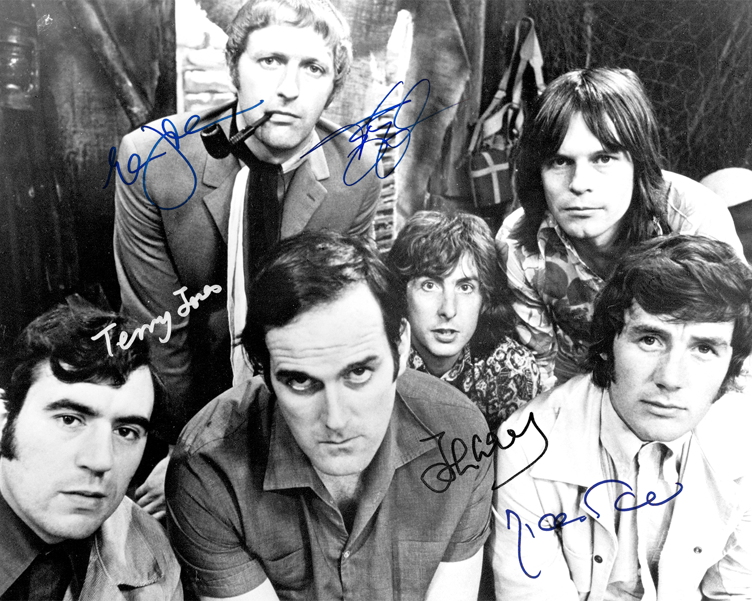 Monty Python signed Terry Jones Cleese 8X10 Photo Poster painting picture poster autograph RP