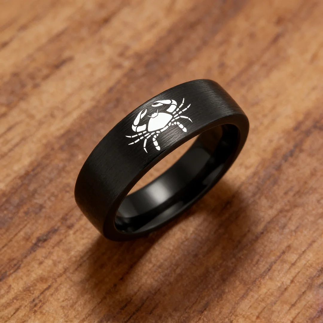 Wedding Fashion Cancer Tungsten Rings and Flat Black Band Edge Comfort Fit for Men and Women 4MM 6MM 8MM