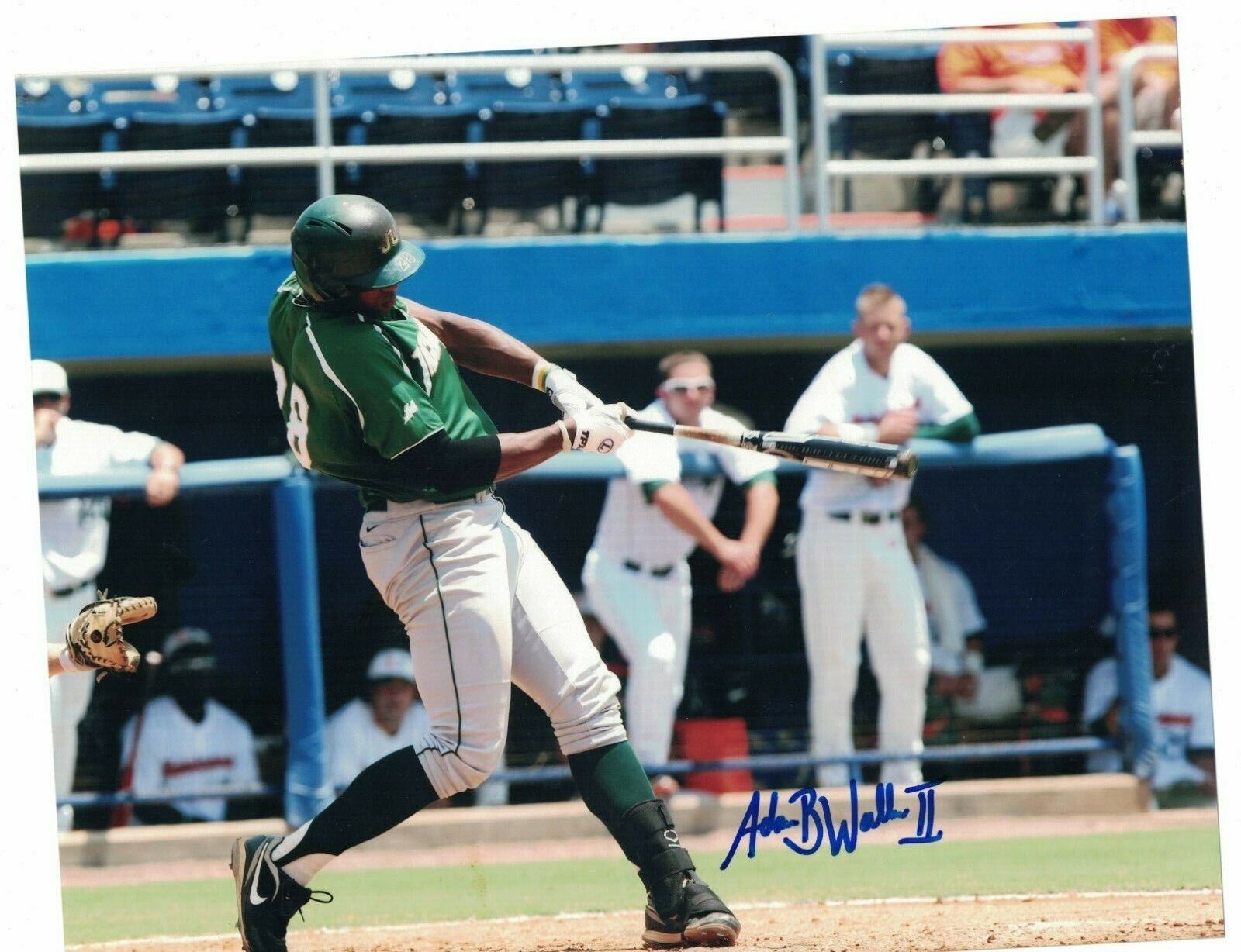 Adam B. Walker II Mets Minor League Signed 8x10 Photo Poster painting W/Our COA LML96