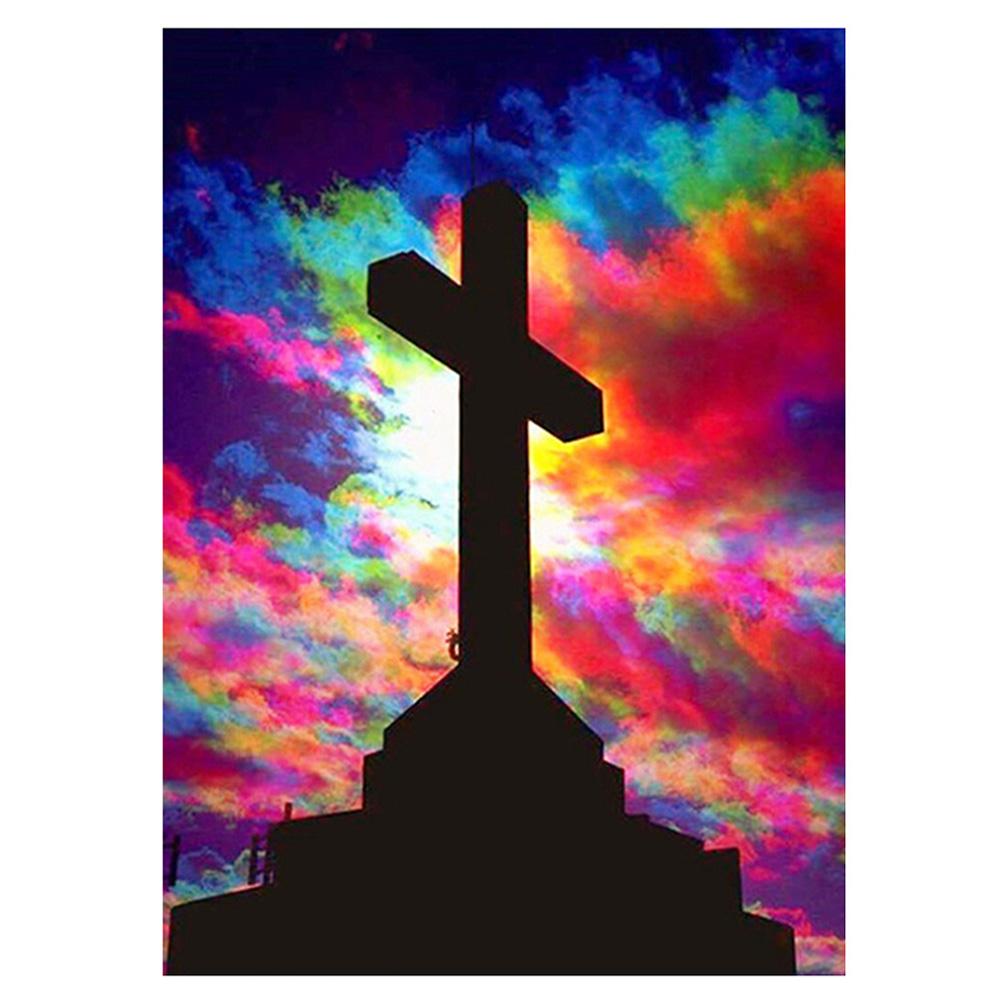 

30*40CM - Cross - Round Drill Diamond Painting, 501 Original