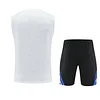 2025/2026 Internazionale Milan Sleeveless Training Wear Set White Jersey 1:1 Thai Quality