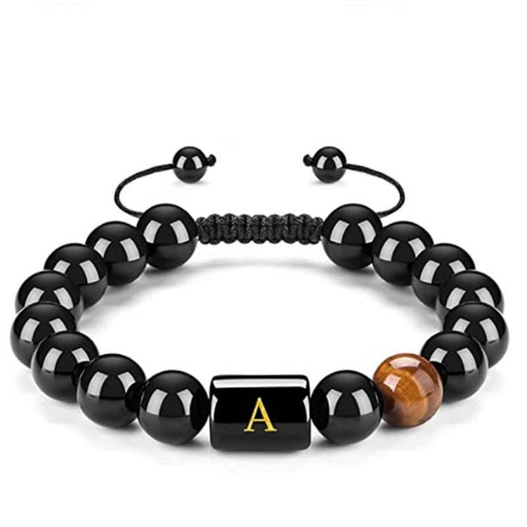 olivenorma chakra bracelet with letter a