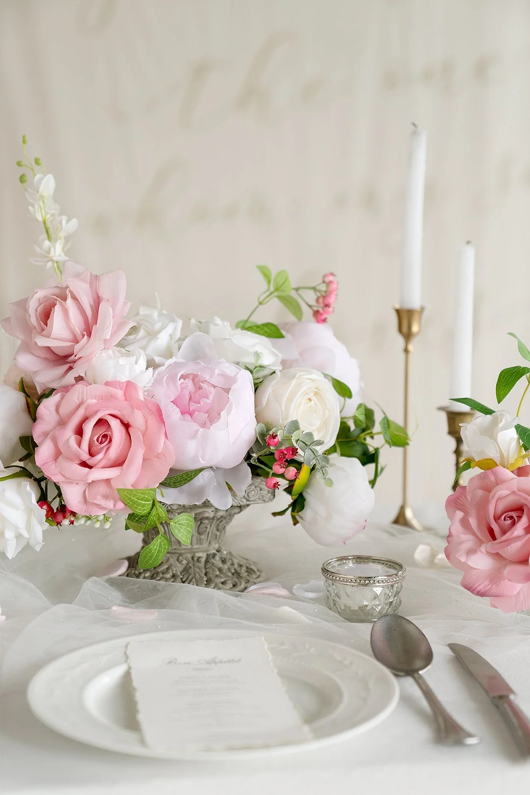 Natural Touch Peony Designer Flower Boxes