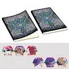 A5 5D Notebook DIY Part Special Shape Rhinestone Diary Book | Flower
