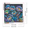 Diamond Painting -DIY Round Drill Colorful Flowers(40x40cm)