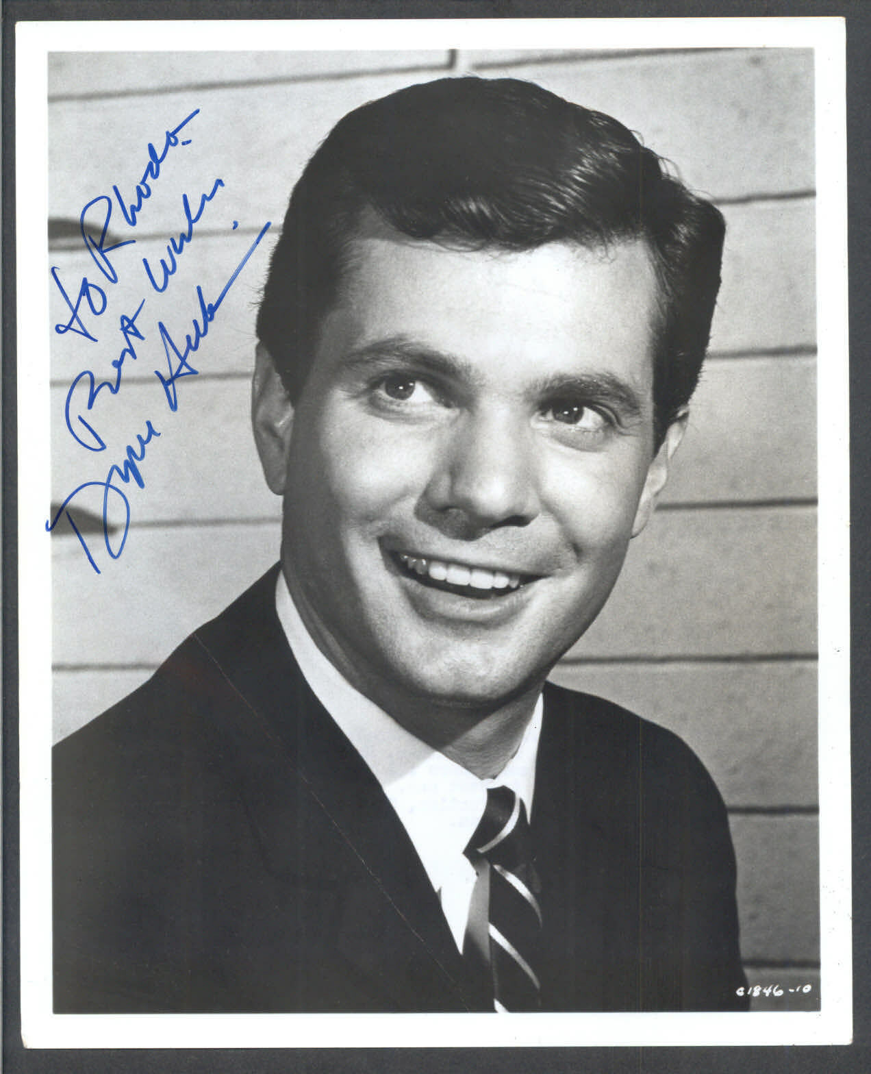 Dwayne Hickman - Signed Vintage Celebrity Autograph Photo Poster painting - Dobie Gillis