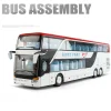 Double-Decker Bus Model, 1:32 Electric Bus Model Toy
