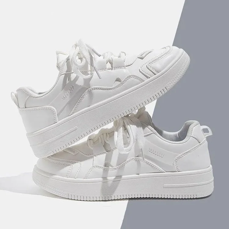 Churchf Churchf White Shoes Women 2024 New Students Campus Wind With Sports Shoes Korean Version High Appearance Level Platform Shoes Women