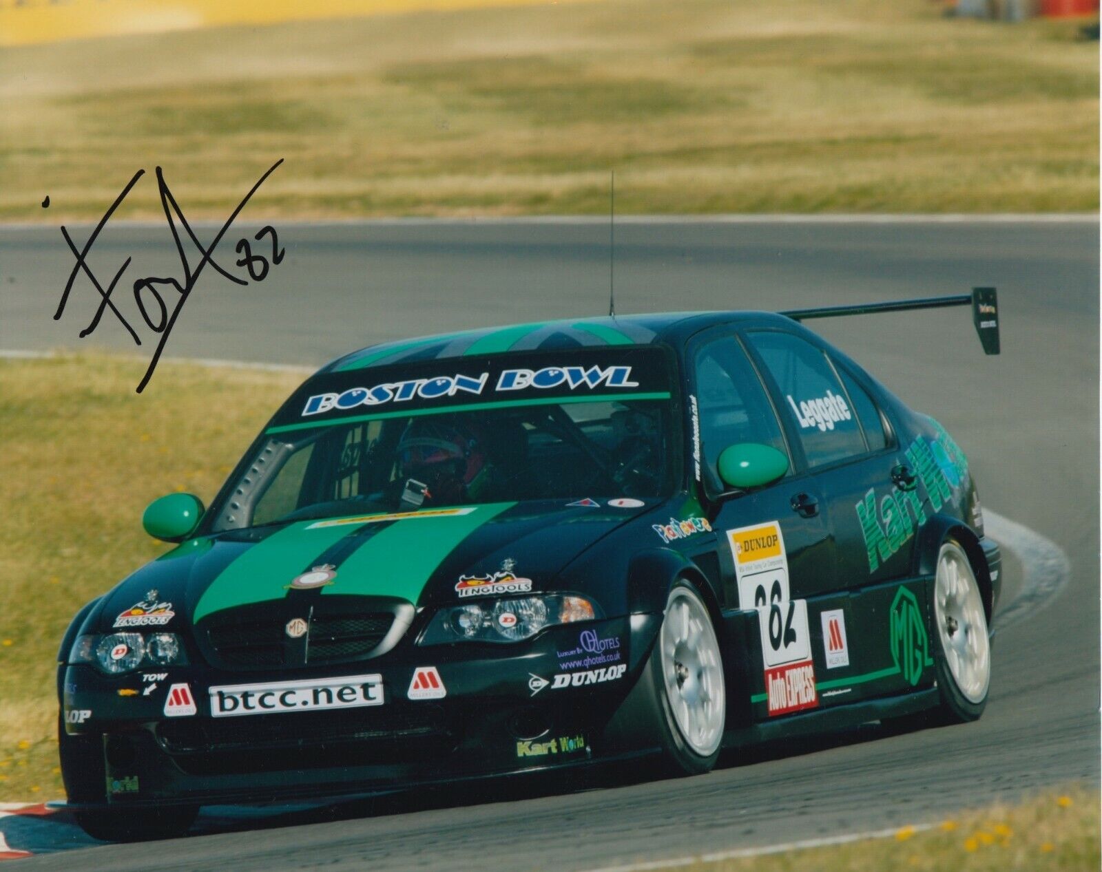 Fiona Leggate Hand Signed 10x8 Photo Poster painting - Touring Cars Autograph.